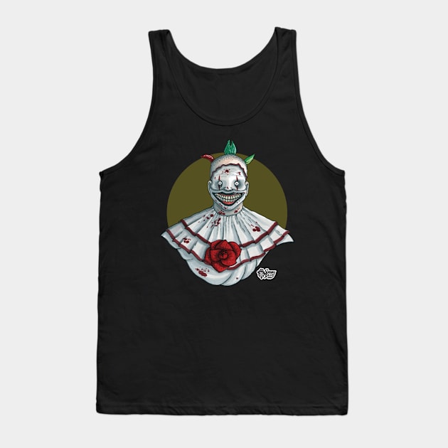 Twisty the Clown Tank Top by The Art of Sammy Ruiz